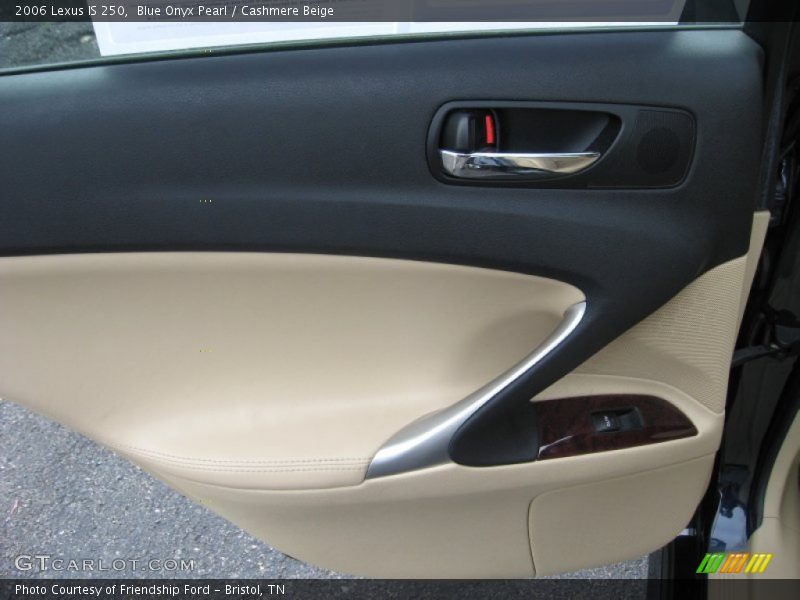 Blue Onyx Pearl / Cashmere Beige 2006 Lexus IS 250