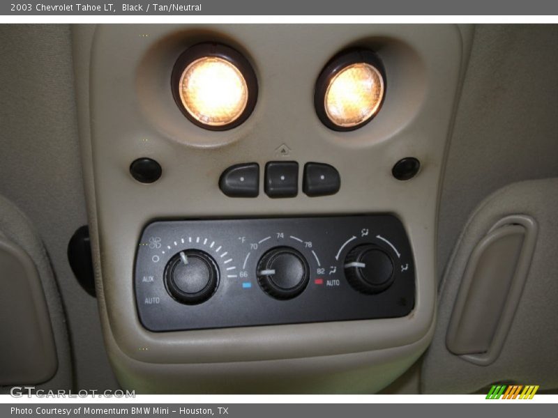 Black / Tan/Neutral 2003 Chevrolet Tahoe LT