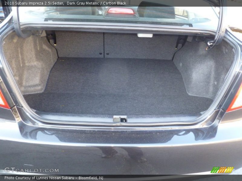 Dark Gray Metallic / Carbon Black 2010 Subaru Impreza 2.5i Sedan