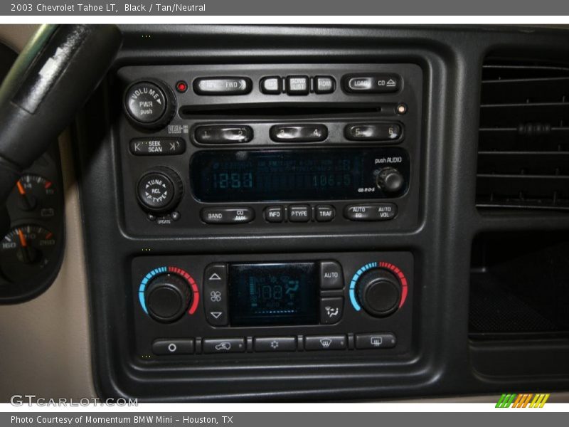 Black / Tan/Neutral 2003 Chevrolet Tahoe LT