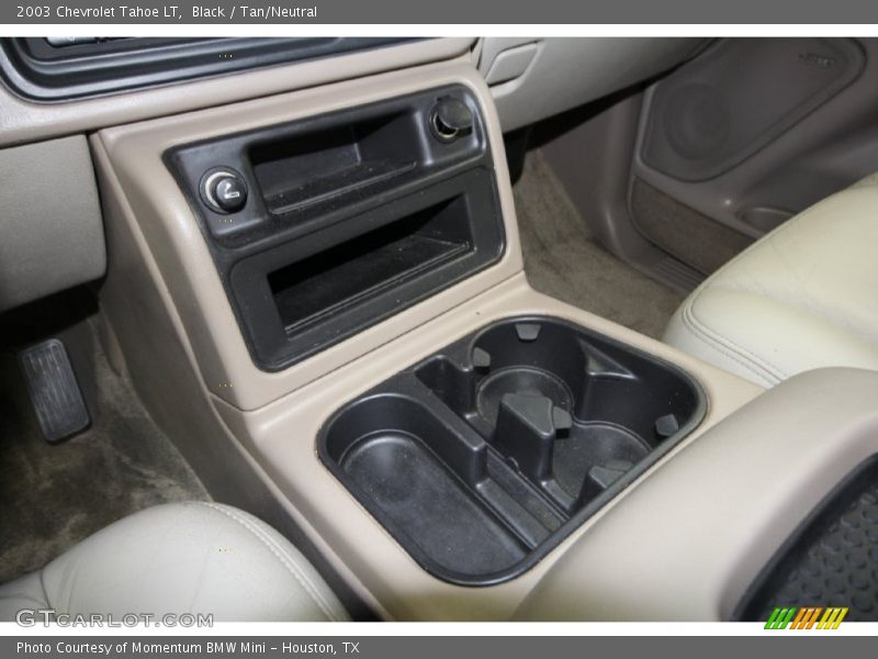 Black / Tan/Neutral 2003 Chevrolet Tahoe LT