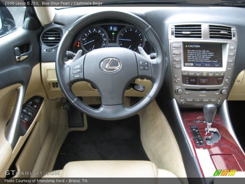 Blue Onyx Pearl / Cashmere Beige 2006 Lexus IS 250
