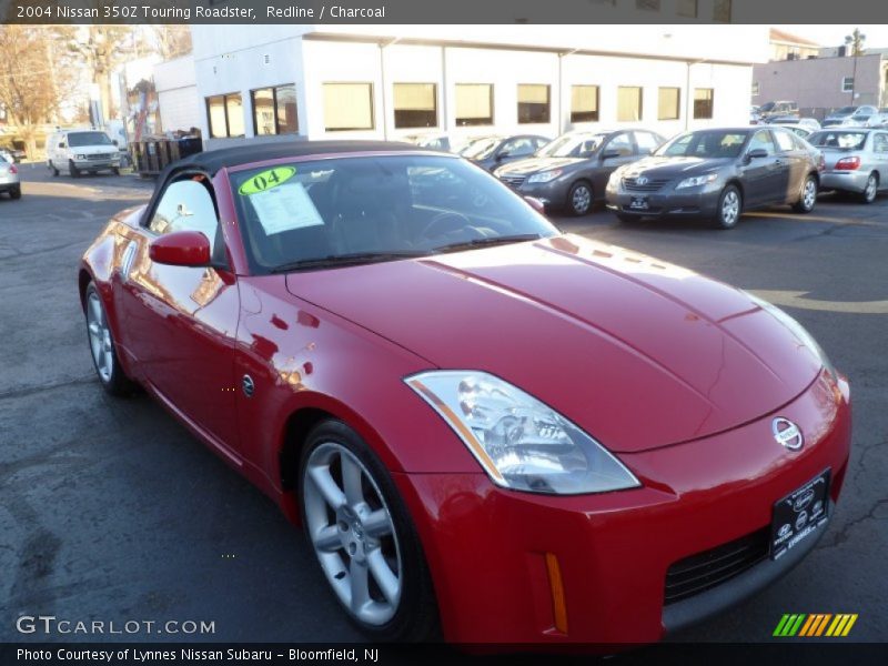 Redline / Charcoal 2004 Nissan 350Z Touring Roadster