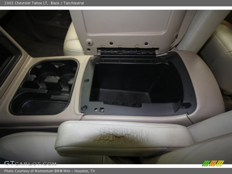 Black / Tan/Neutral 2003 Chevrolet Tahoe LT