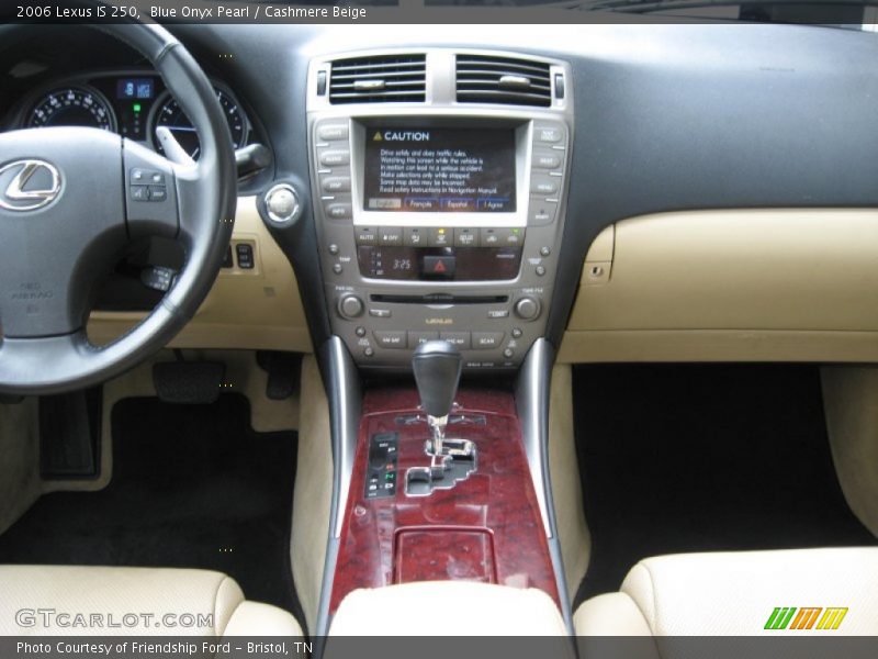Blue Onyx Pearl / Cashmere Beige 2006 Lexus IS 250