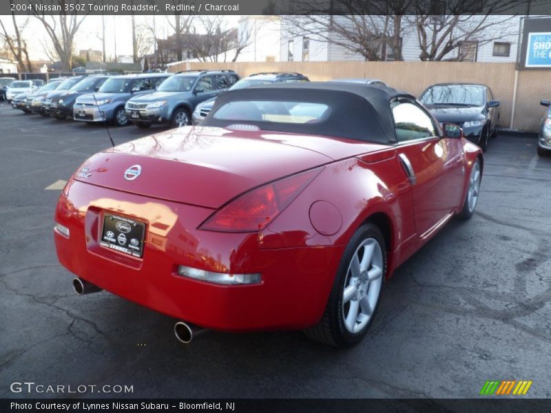 Redline / Charcoal 2004 Nissan 350Z Touring Roadster
