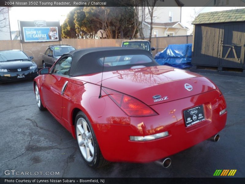 Redline / Charcoal 2004 Nissan 350Z Touring Roadster