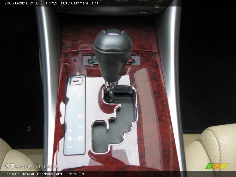 Blue Onyx Pearl / Cashmere Beige 2006 Lexus IS 250