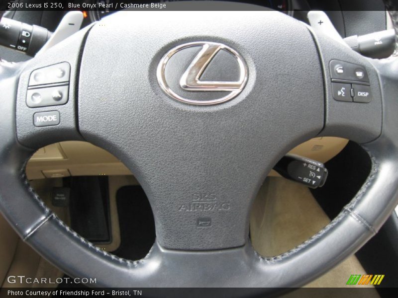 Blue Onyx Pearl / Cashmere Beige 2006 Lexus IS 250