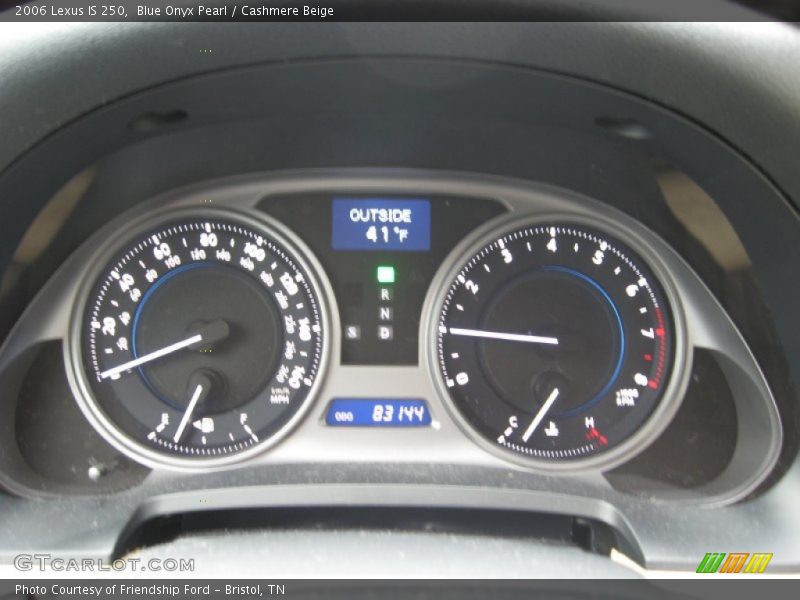 Blue Onyx Pearl / Cashmere Beige 2006 Lexus IS 250