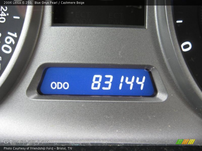 Blue Onyx Pearl / Cashmere Beige 2006 Lexus IS 250