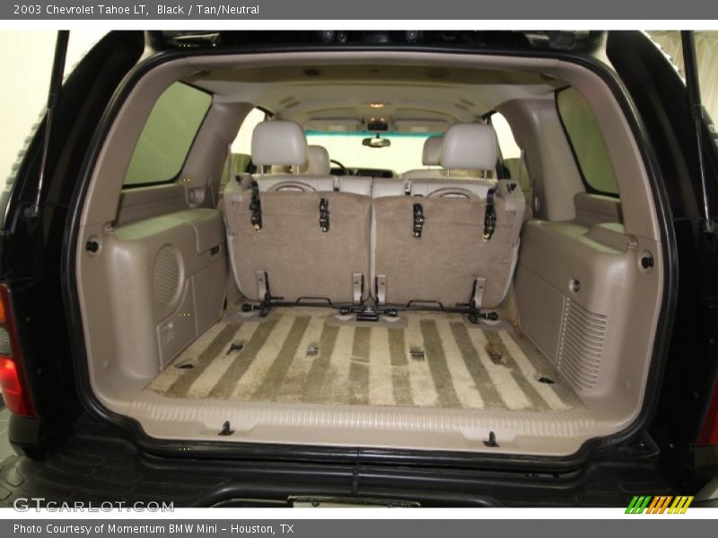 Black / Tan/Neutral 2003 Chevrolet Tahoe LT