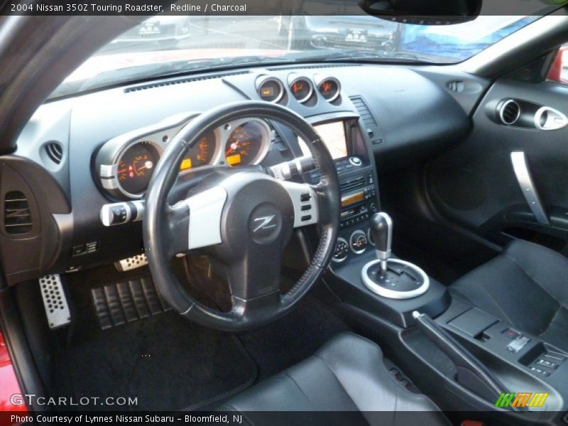 Redline / Charcoal 2004 Nissan 350Z Touring Roadster