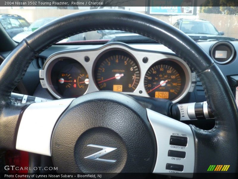 Redline / Charcoal 2004 Nissan 350Z Touring Roadster