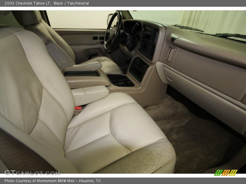 Black / Tan/Neutral 2003 Chevrolet Tahoe LT