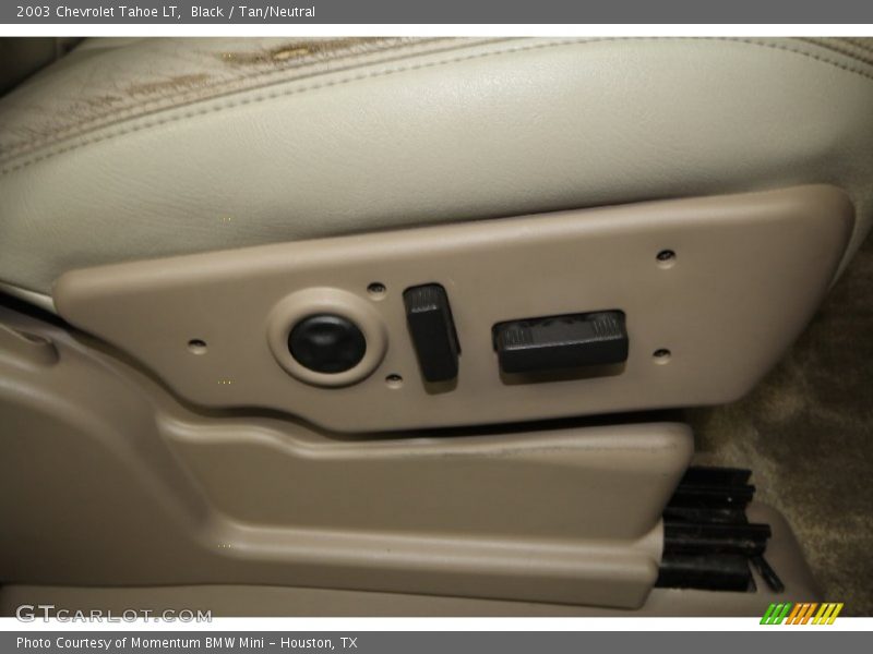 Black / Tan/Neutral 2003 Chevrolet Tahoe LT