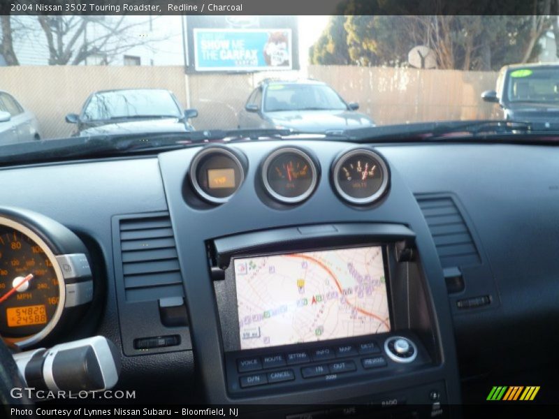 Redline / Charcoal 2004 Nissan 350Z Touring Roadster