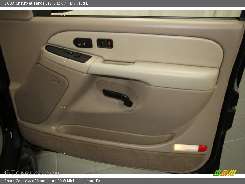 Black / Tan/Neutral 2003 Chevrolet Tahoe LT