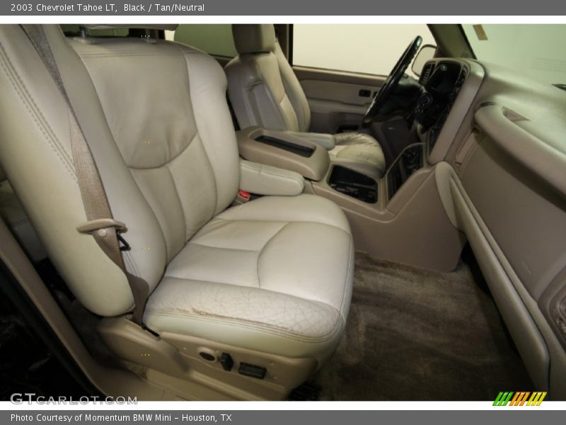 Black / Tan/Neutral 2003 Chevrolet Tahoe LT