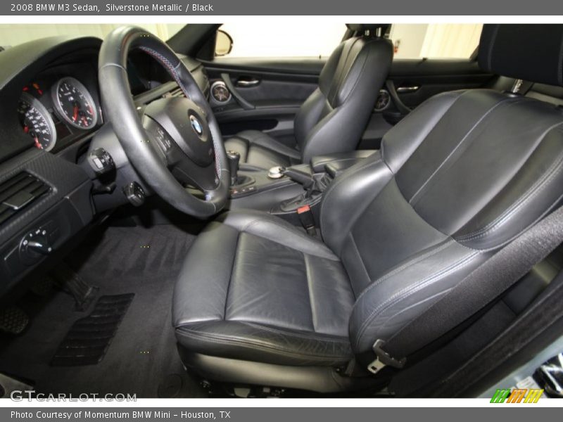 Silverstone Metallic / Black 2008 BMW M3 Sedan