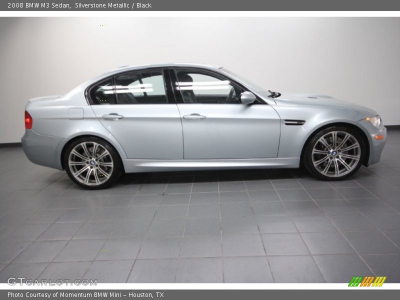 Silverstone Metallic / Black 2008 BMW M3 Sedan