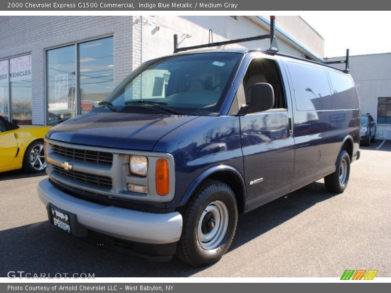 Indigo Blue Metallic / Medium Gray 2000 Chevrolet Express G1500 Commercial