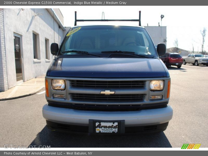Indigo Blue Metallic / Medium Gray 2000 Chevrolet Express G1500 Commercial