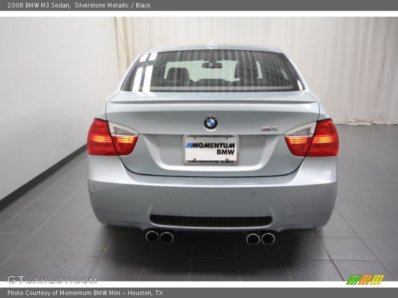 Silverstone Metallic / Black 2008 BMW M3 Sedan
