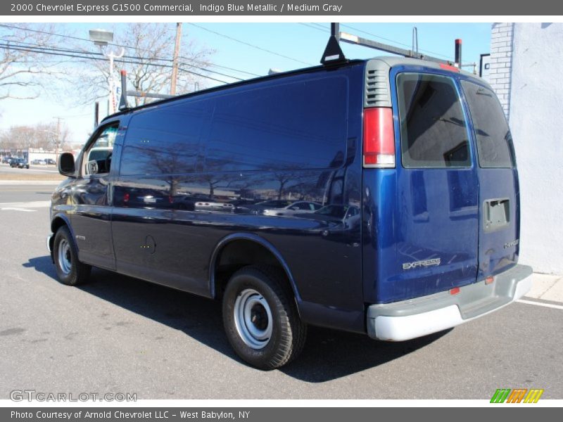 Indigo Blue Metallic / Medium Gray 2000 Chevrolet Express G1500 Commercial