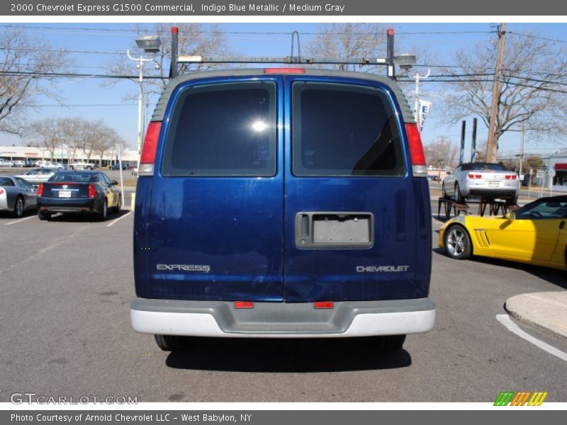 Indigo Blue Metallic / Medium Gray 2000 Chevrolet Express G1500 Commercial