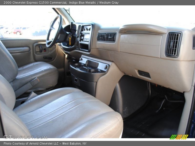 Indigo Blue Metallic / Medium Gray 2000 Chevrolet Express G1500 Commercial