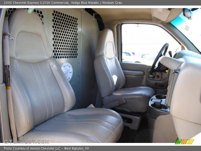 Indigo Blue Metallic / Medium Gray 2000 Chevrolet Express G1500 Commercial