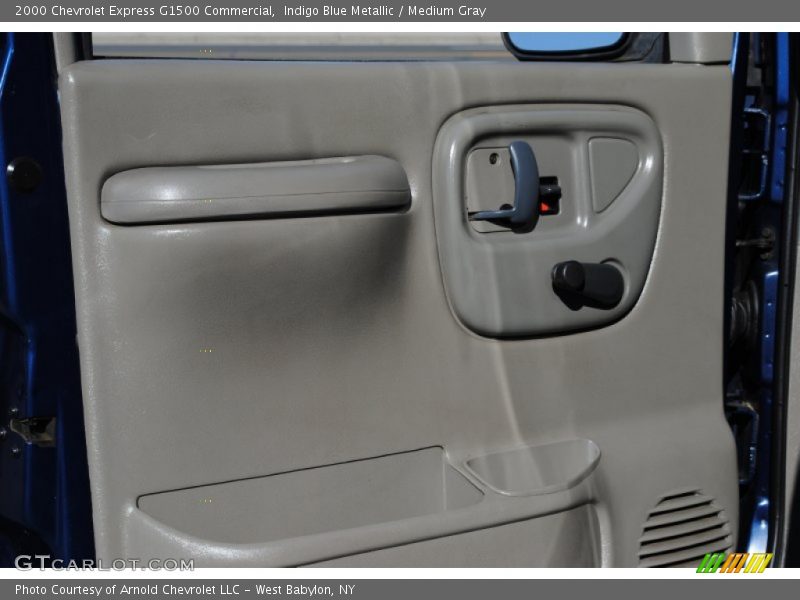 Indigo Blue Metallic / Medium Gray 2000 Chevrolet Express G1500 Commercial