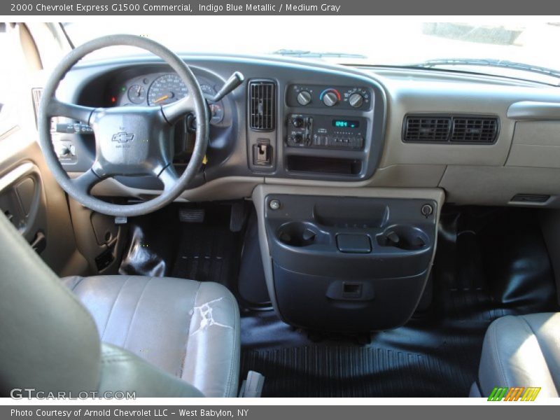 Indigo Blue Metallic / Medium Gray 2000 Chevrolet Express G1500 Commercial