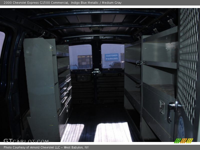 Indigo Blue Metallic / Medium Gray 2000 Chevrolet Express G1500 Commercial