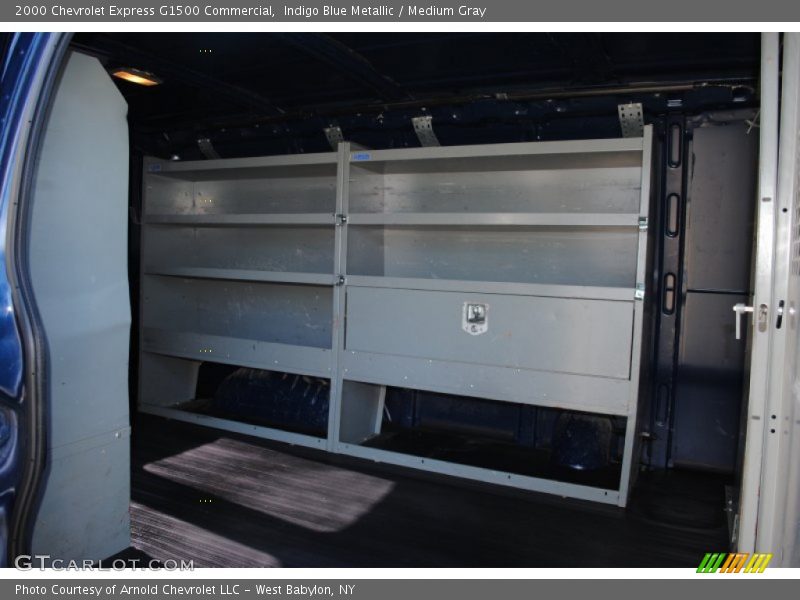 Indigo Blue Metallic / Medium Gray 2000 Chevrolet Express G1500 Commercial