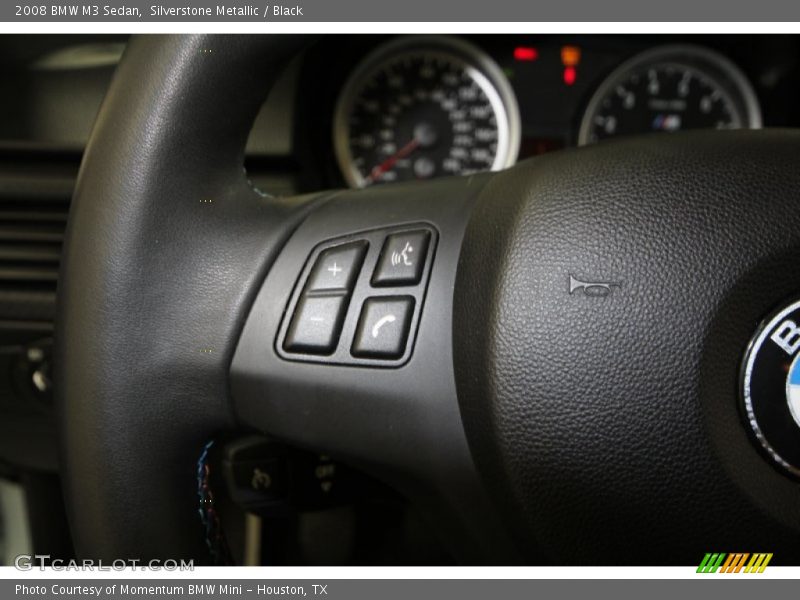 Silverstone Metallic / Black 2008 BMW M3 Sedan