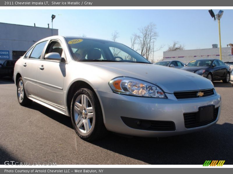 Silver Ice Metallic / Gray 2011 Chevrolet Impala LT