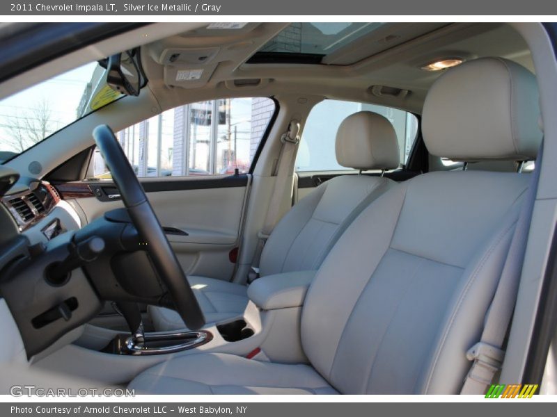 Silver Ice Metallic / Gray 2011 Chevrolet Impala LT