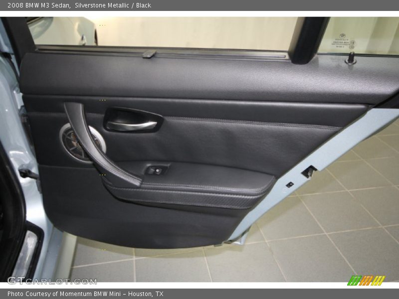 Silverstone Metallic / Black 2008 BMW M3 Sedan