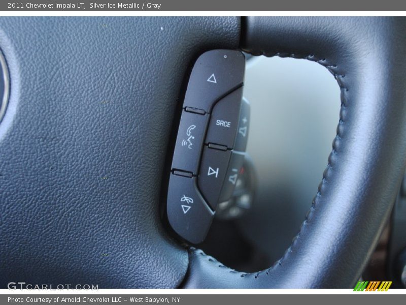 Silver Ice Metallic / Gray 2011 Chevrolet Impala LT