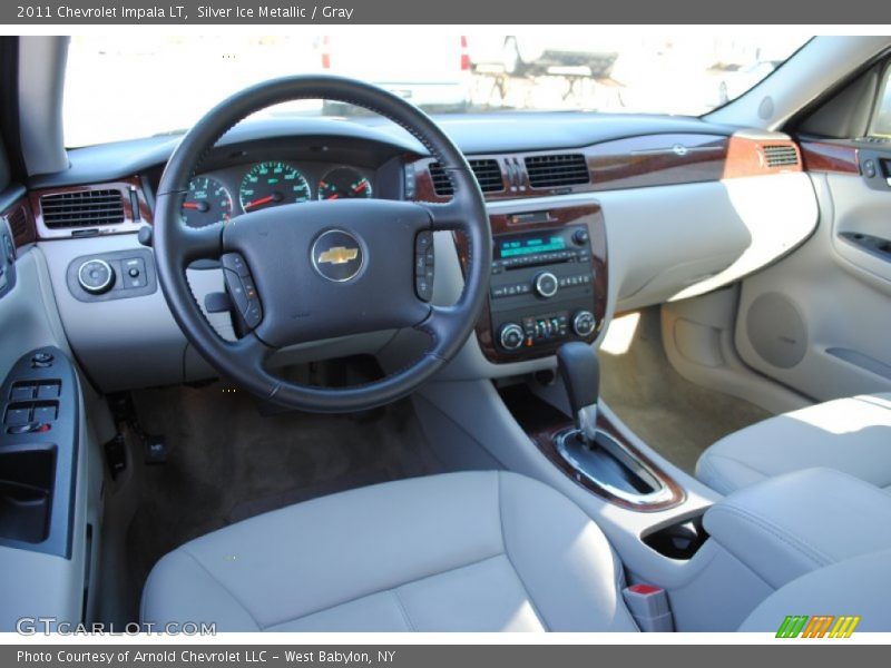 Silver Ice Metallic / Gray 2011 Chevrolet Impala LT