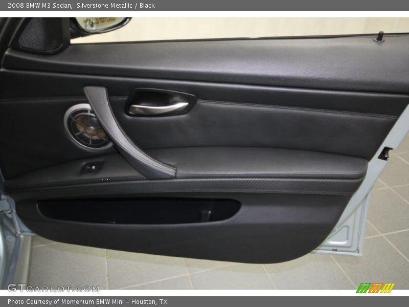Silverstone Metallic / Black 2008 BMW M3 Sedan