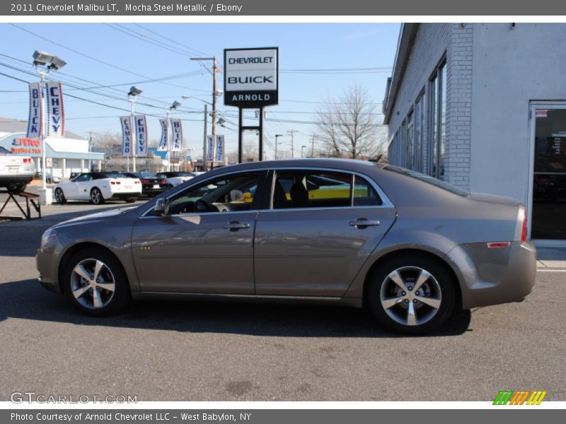 Mocha Steel Metallic / Ebony 2011 Chevrolet Malibu LT