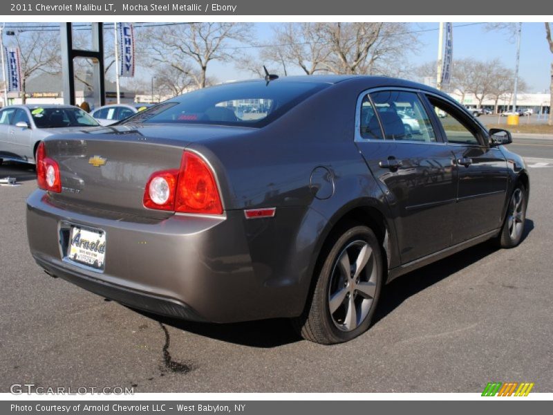 Mocha Steel Metallic / Ebony 2011 Chevrolet Malibu LT