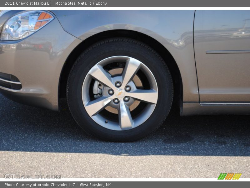 Mocha Steel Metallic / Ebony 2011 Chevrolet Malibu LT