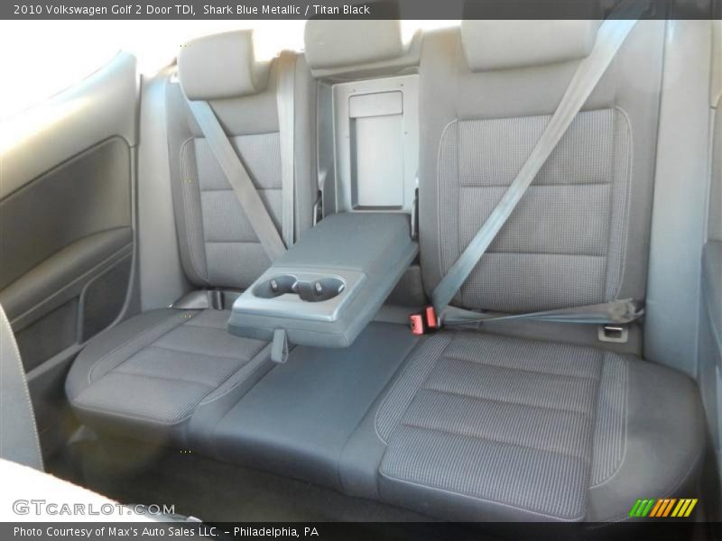Shark Blue Metallic / Titan Black 2010 Volkswagen Golf 2 Door TDI