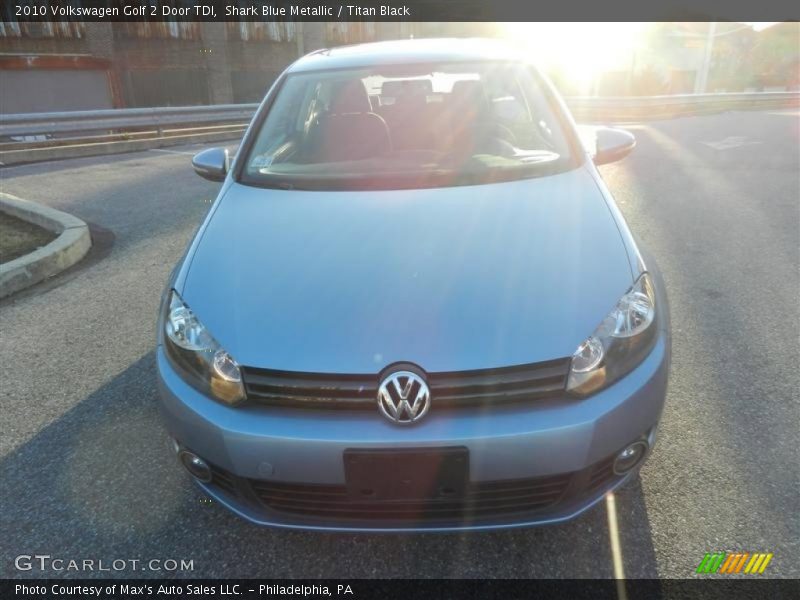 Shark Blue Metallic / Titan Black 2010 Volkswagen Golf 2 Door TDI