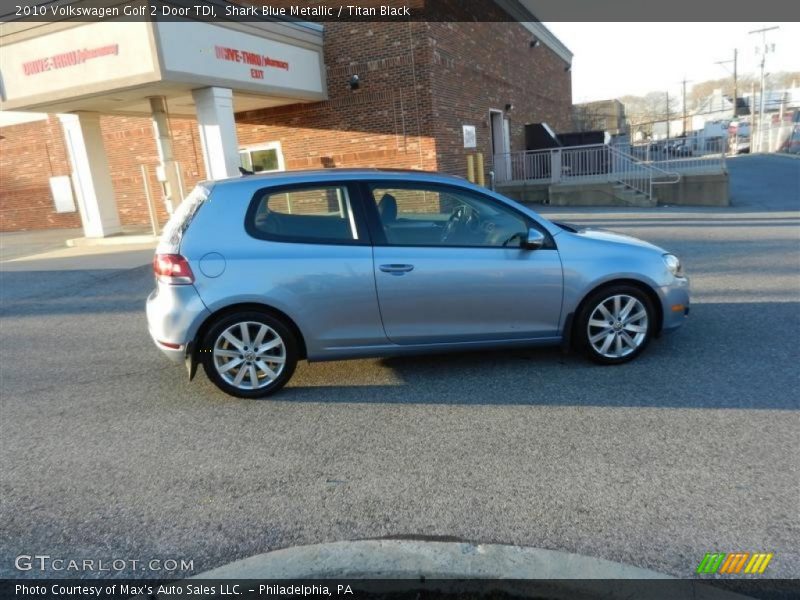 Shark Blue Metallic / Titan Black 2010 Volkswagen Golf 2 Door TDI