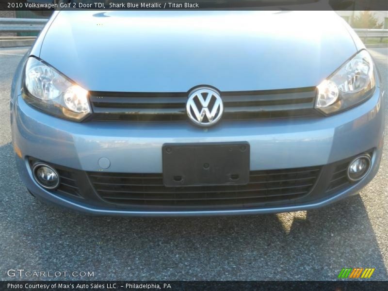 Shark Blue Metallic / Titan Black 2010 Volkswagen Golf 2 Door TDI